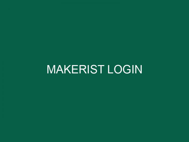 makerist login