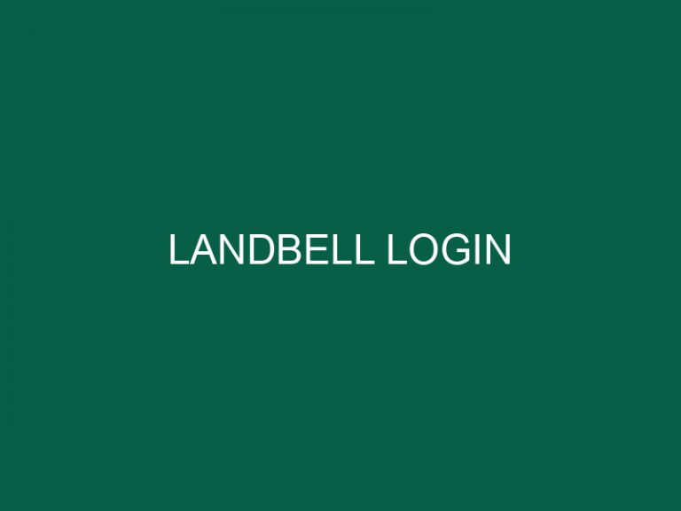 landbell login