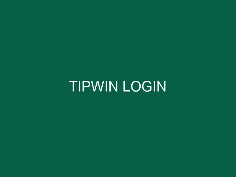 tipwin login
