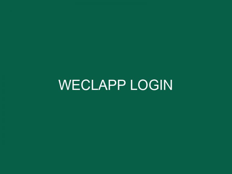 weclapp login
