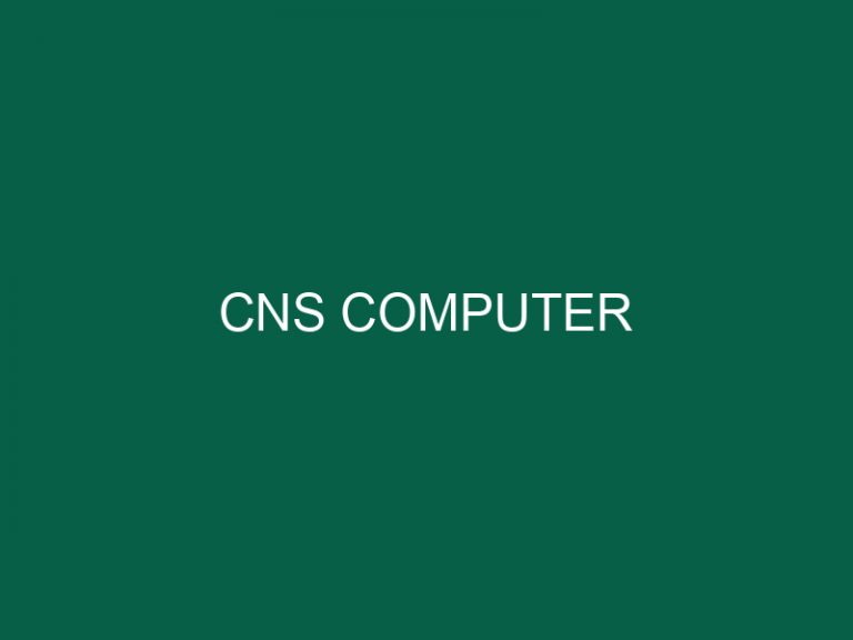 Cns Computer