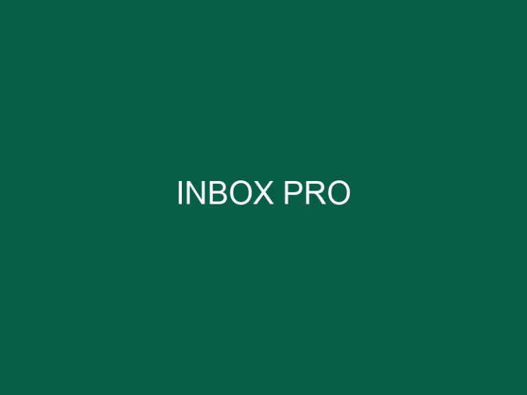 Inbox Pro