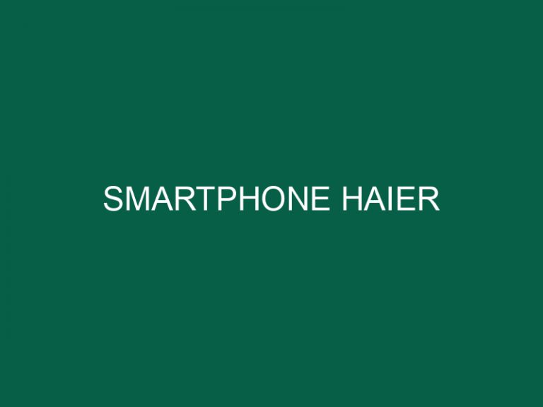Smartphone Haier