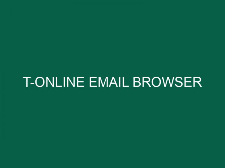 T-Online Email Browser