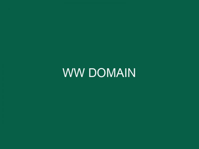 Ww Domain
