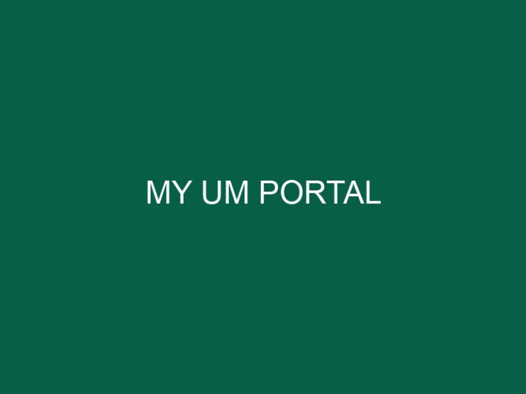 My Um Portal